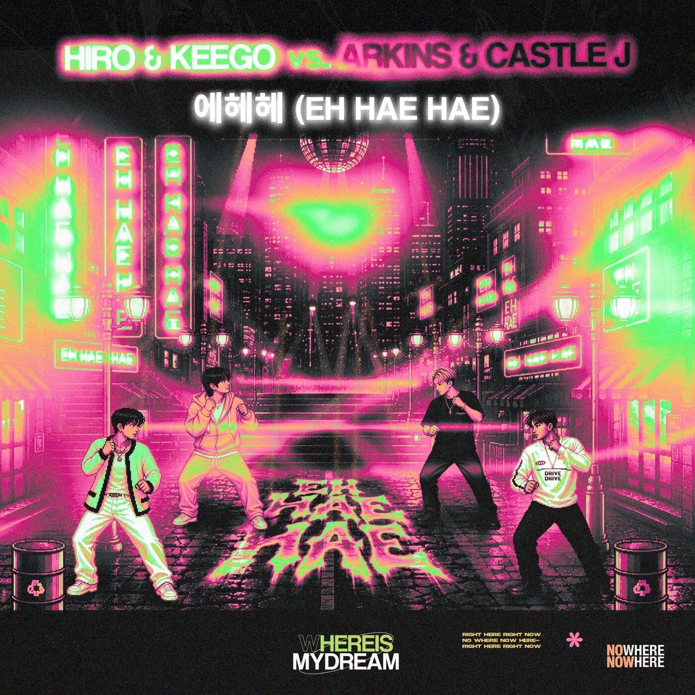 Cover - HiRO, Castle J, KEEGO, Arkins - EH HAE HAE (Original Mix) Promo tools