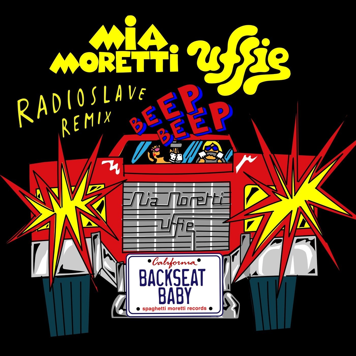 Cover - Radio Slave, Uffie, Mia Moretti - backseat baby (Radio Slave Remix) Promo tools