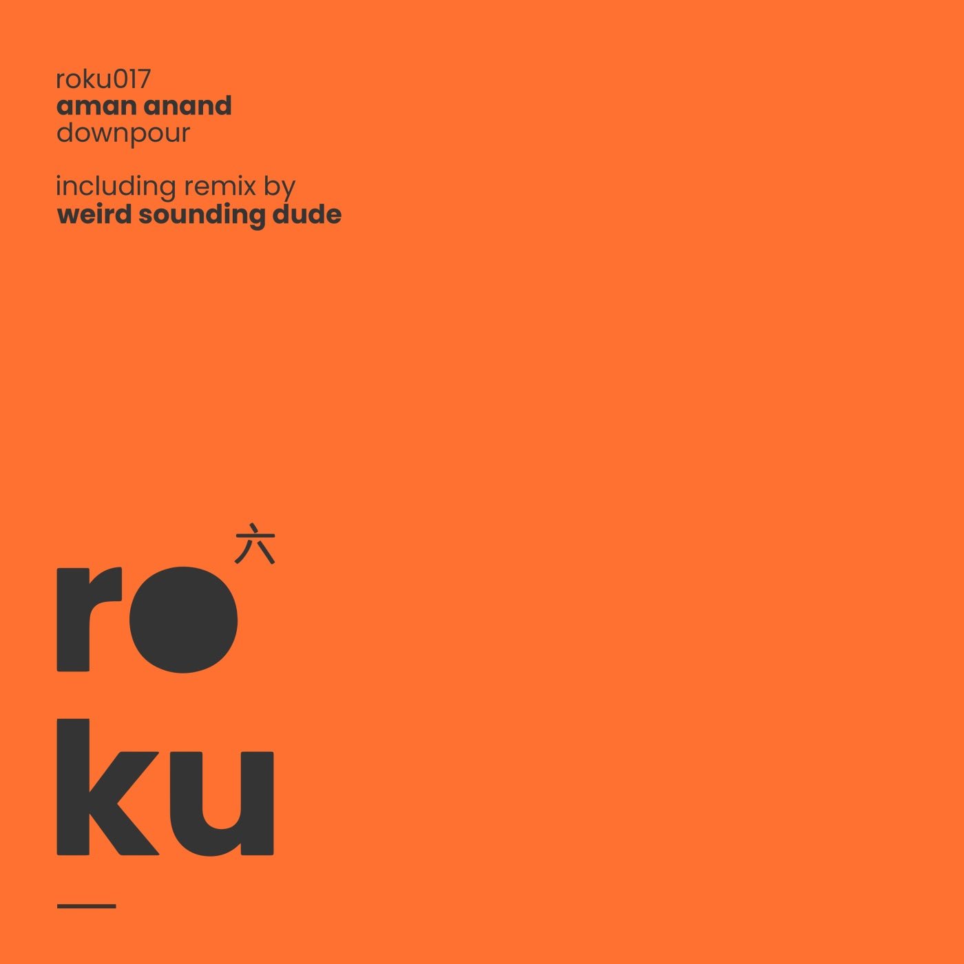 Cover - Aman Anand - Downpour (Original Mix) 