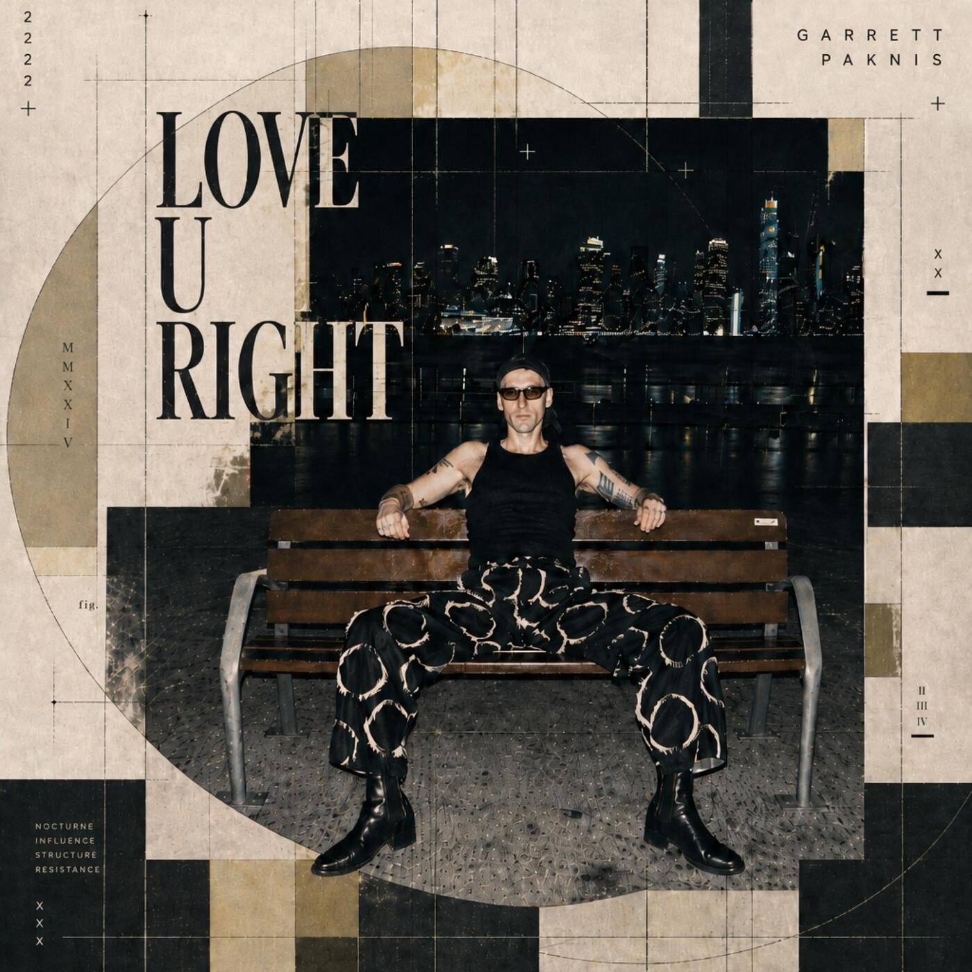 Cover - Garrett Paknis - LOVE U RIGHT (Original Mix) 