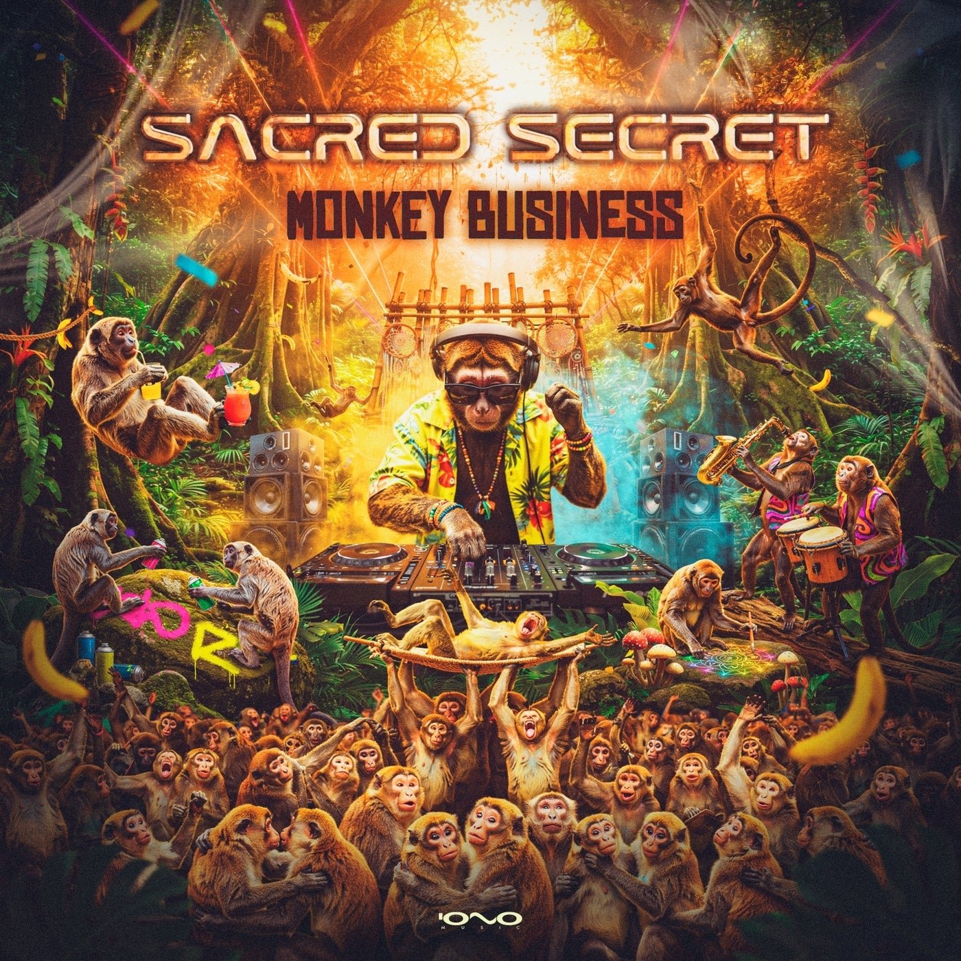 Cover - Sacred Secret - A Shot of Consciousness (Original Mix) Promo tools