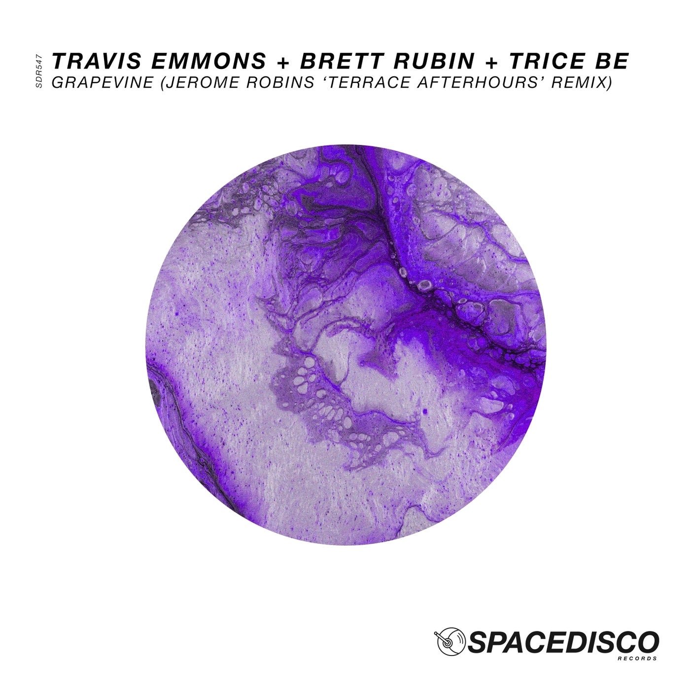 Cover - Travis Emmons, Brett Rubin, Trice Be - Grapevine (Jerome Robins 'Terrace Afterhours' Remix)