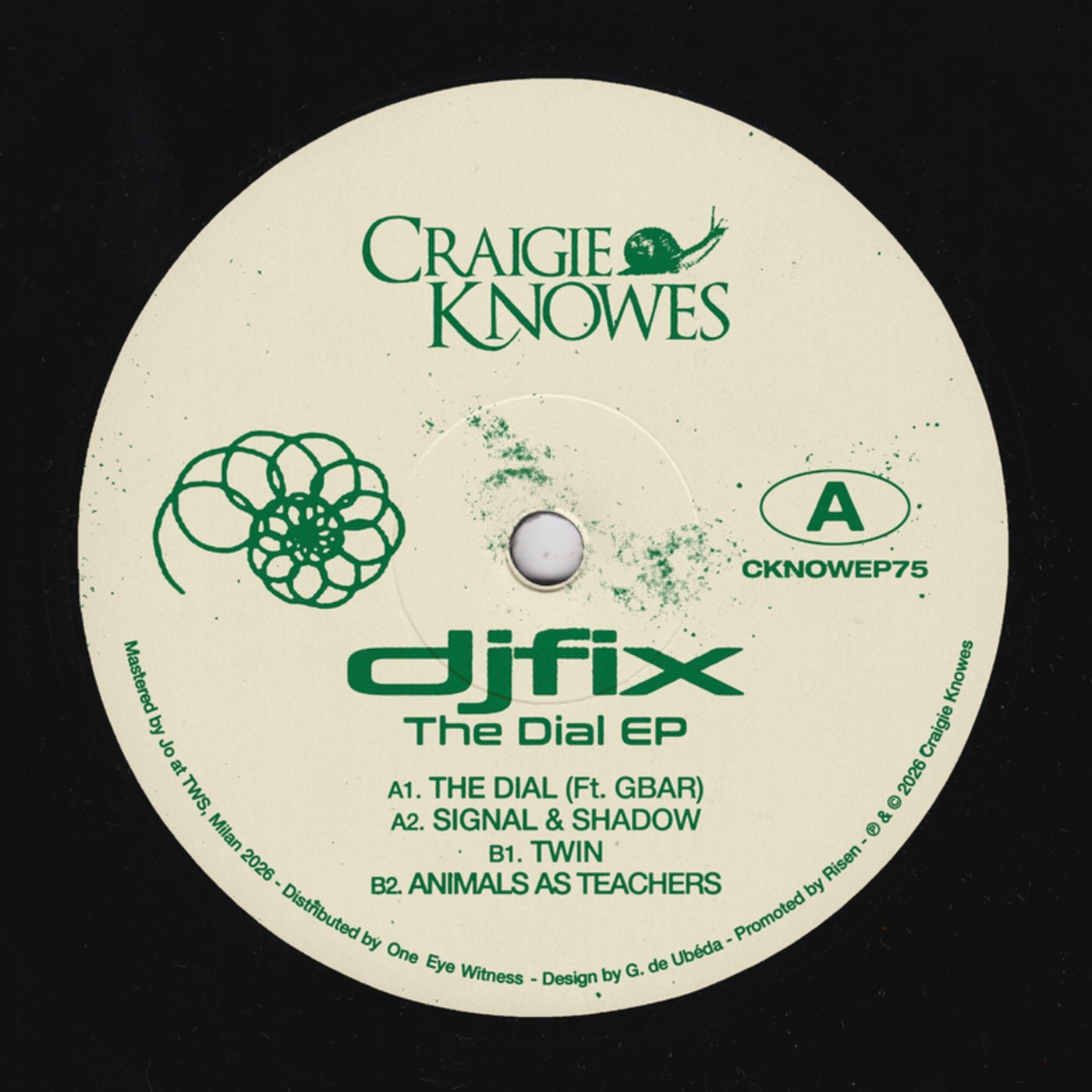 Cover - djfix, Gbar - The Dial featuring Gbar (Original Mix) 
