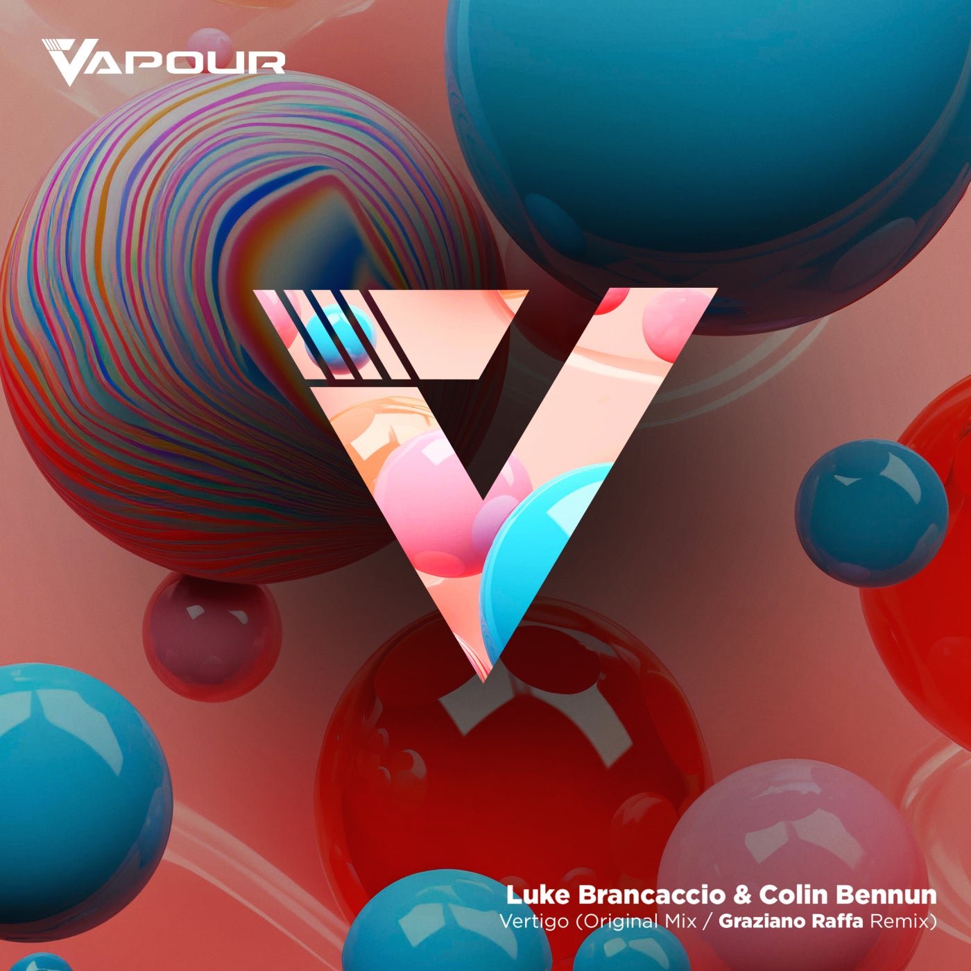 Cover - Luke Brancaccio, Colin Bennun - Vertigo (Graziano Raffa Remix) 