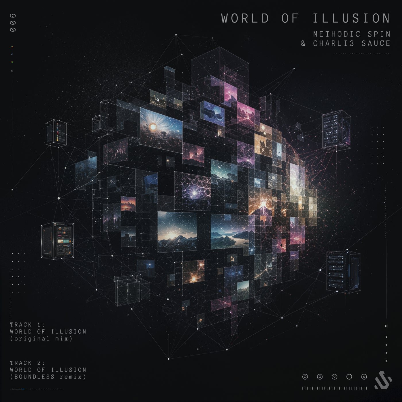 Cover - Methodic Spin, Charli3 Sauce - World of Illusion (Boundless Remix) 