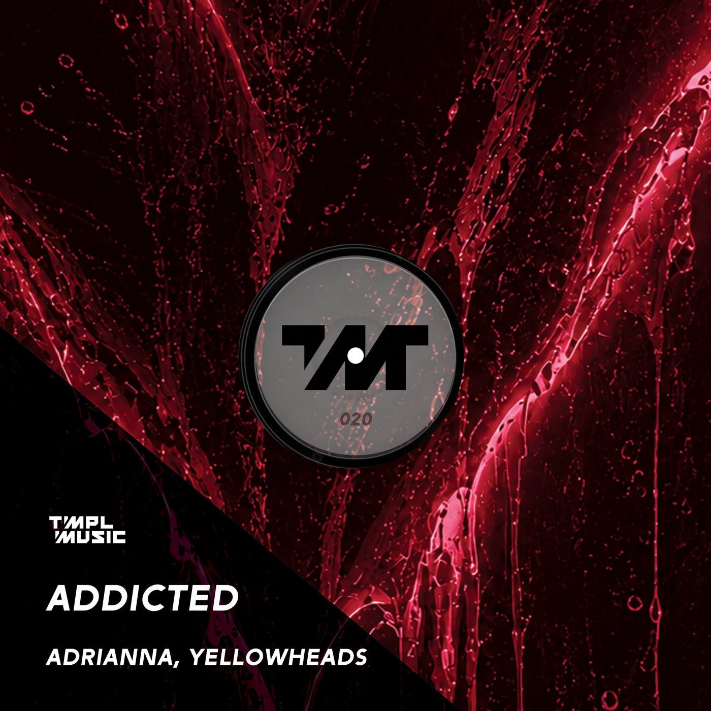 Cover - YellowHeads, ADRIANNA - Addicted (Original Mix) 