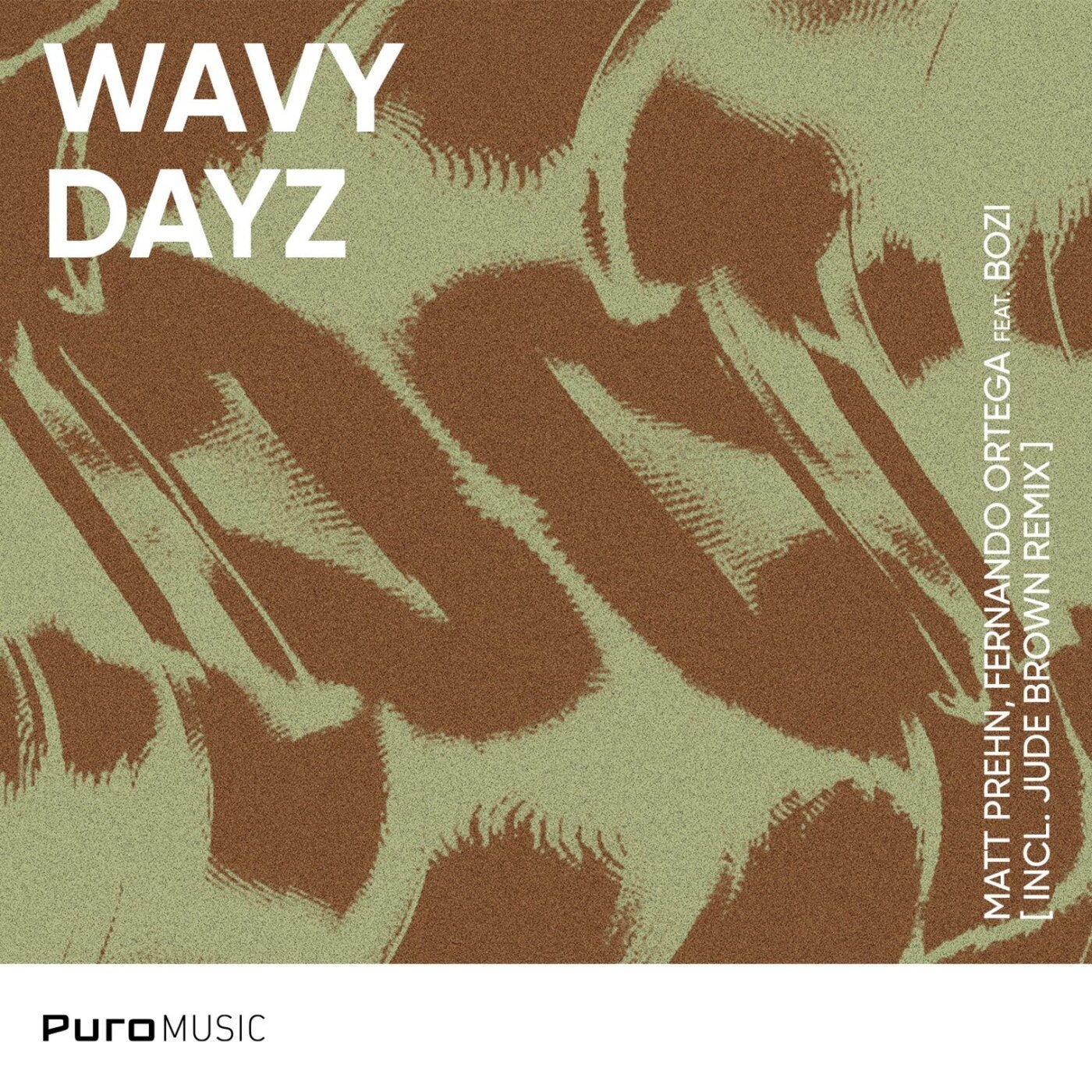 Cover - Fernando Ortega, Matt Prehn, Bozi - Wavy Dayz (Jude Brown Remix) 