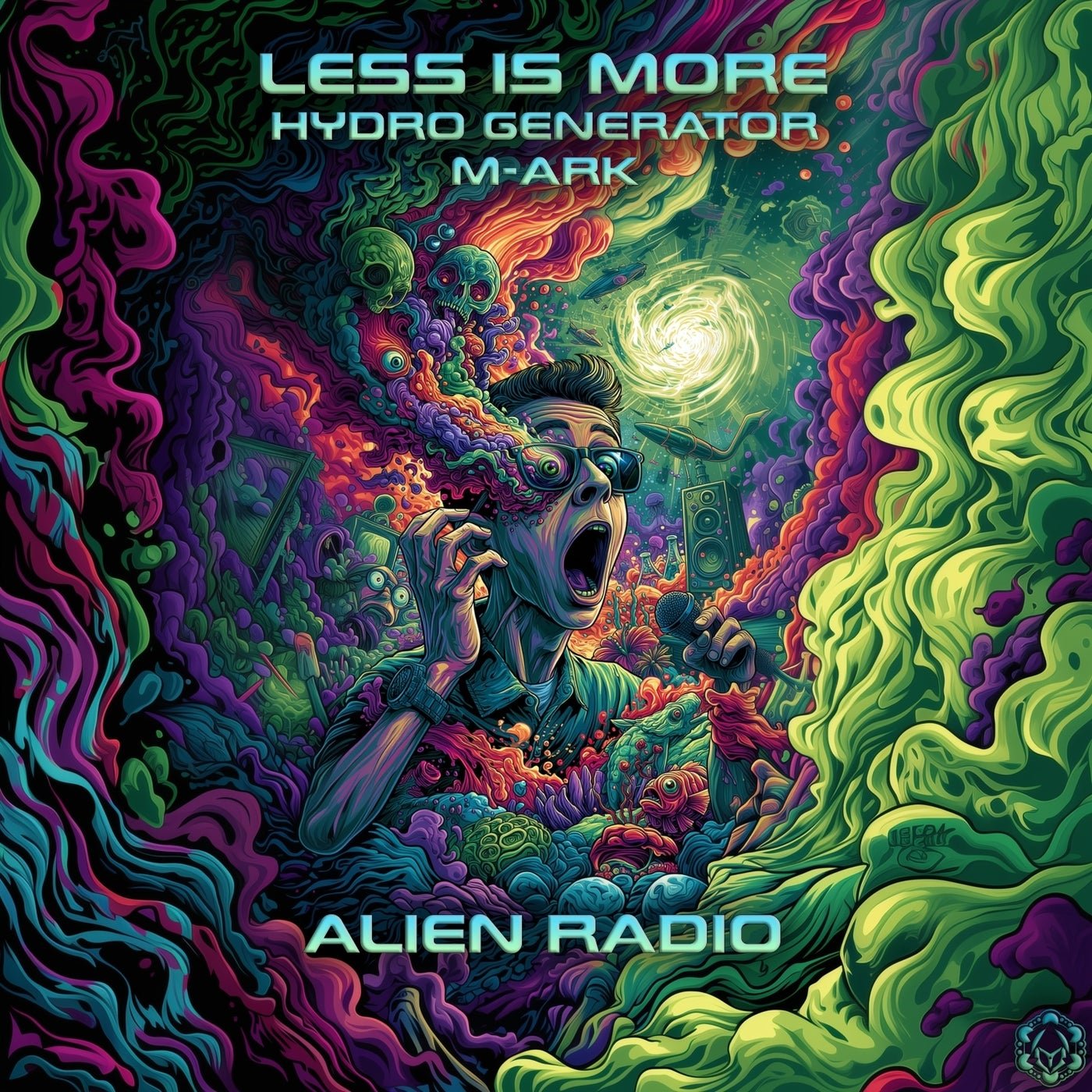 Cover - Hydro Generator, Less Is More - Alien Radio (Original Mix) 