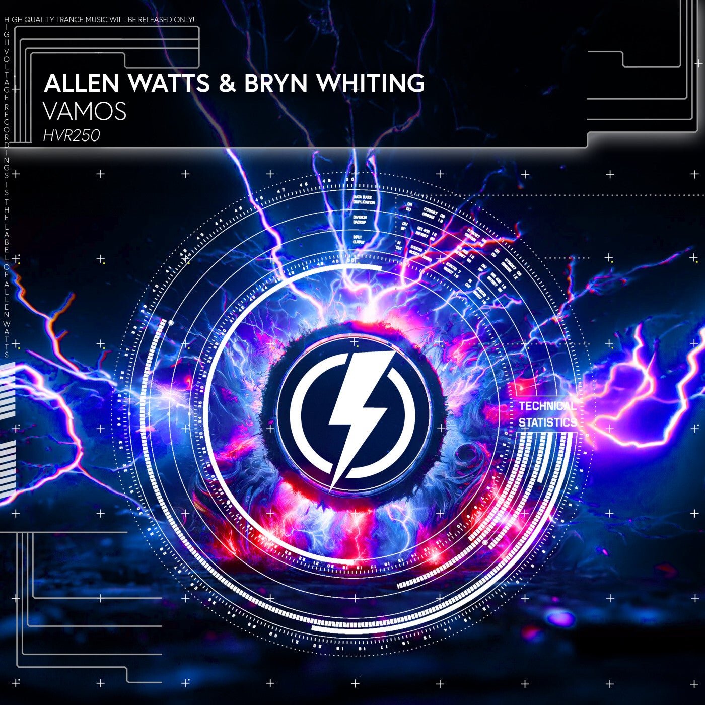 Cover - Bryn Whiting, Allen Watts - Vamos (Extended Mix) 