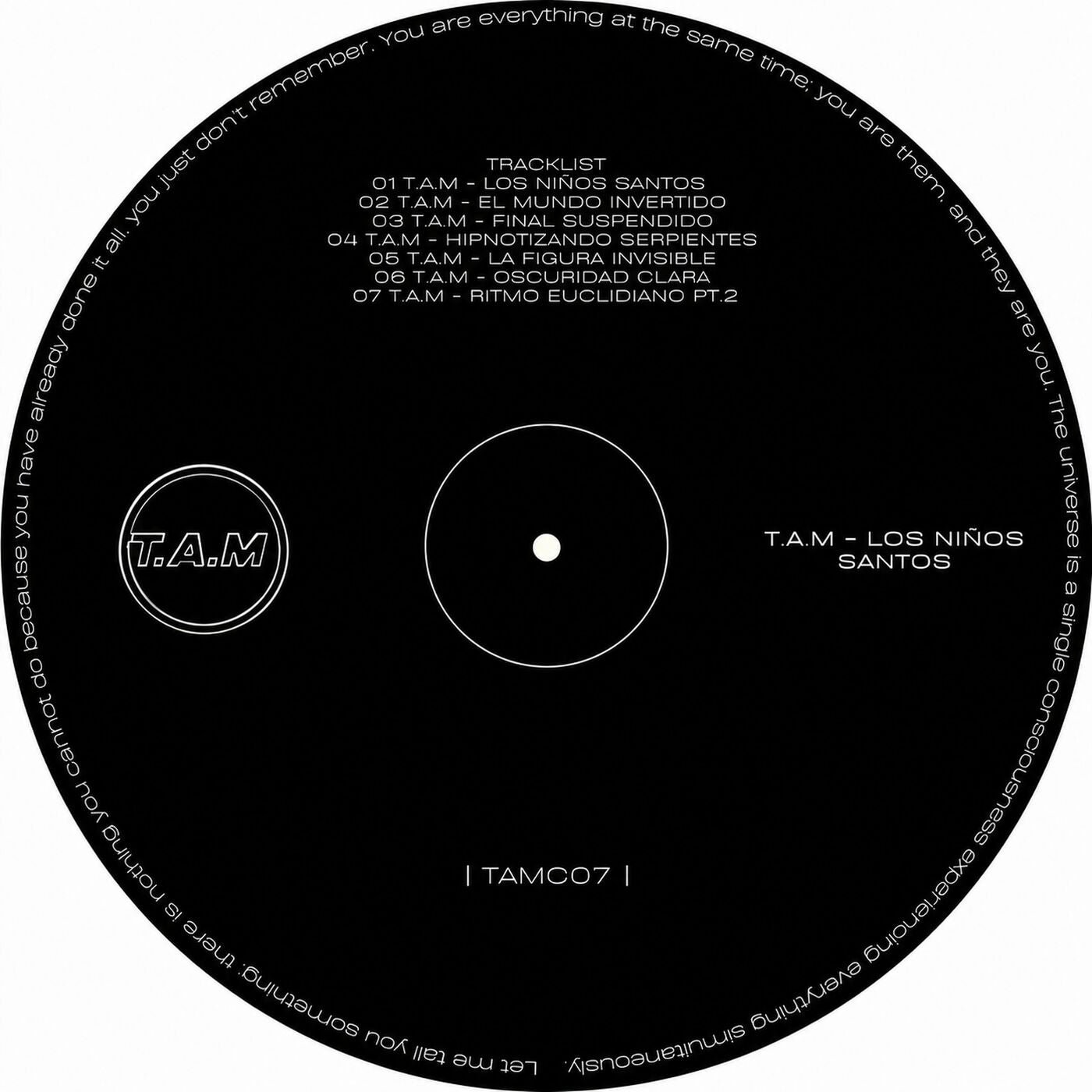 Cover - T.A.M - Ritmo Euclidiano, Pt. 2 (Original Mix) 