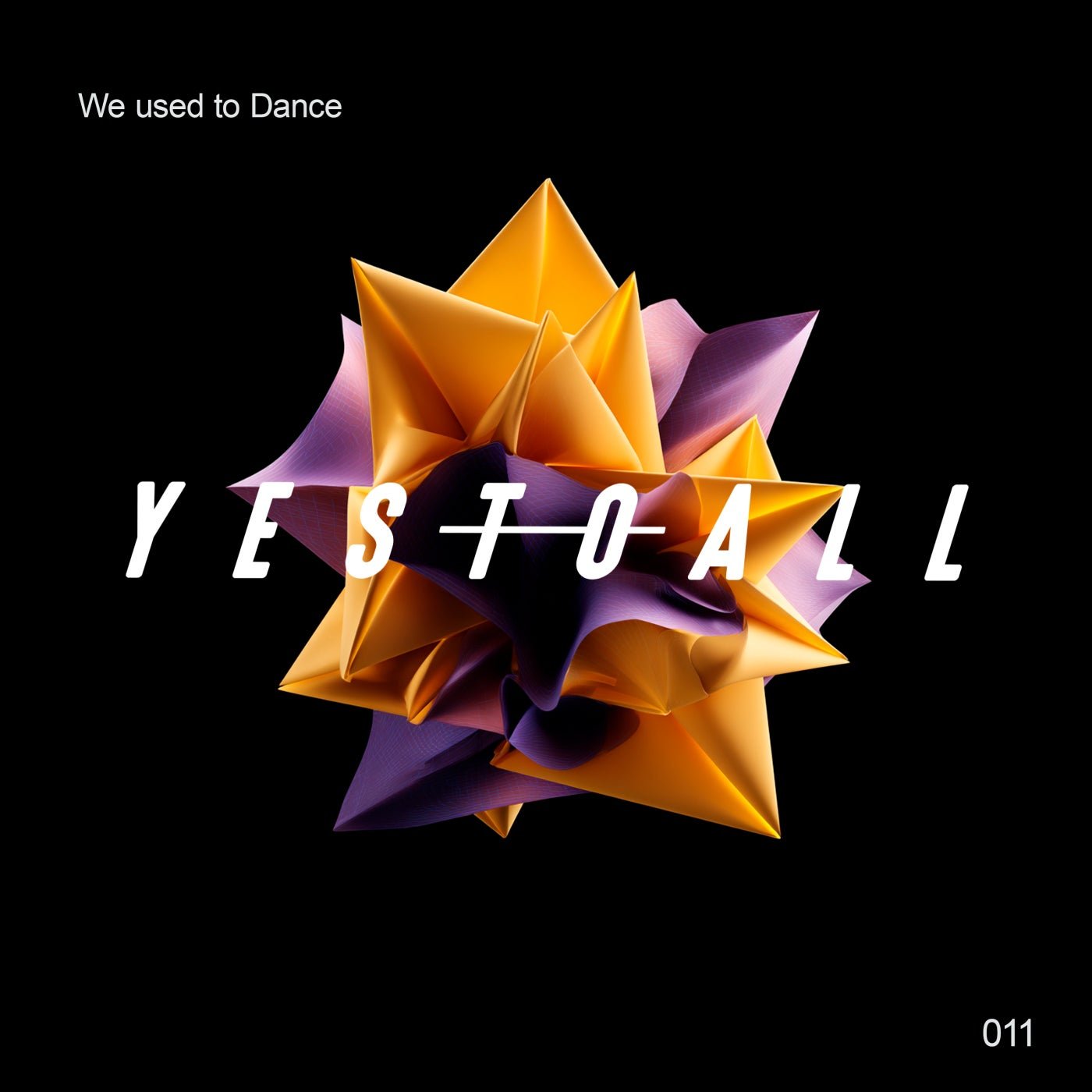 Cover - D-Formation, Alex Medina, YES TO ALL. - We Used to Dance (Extended Mix) 