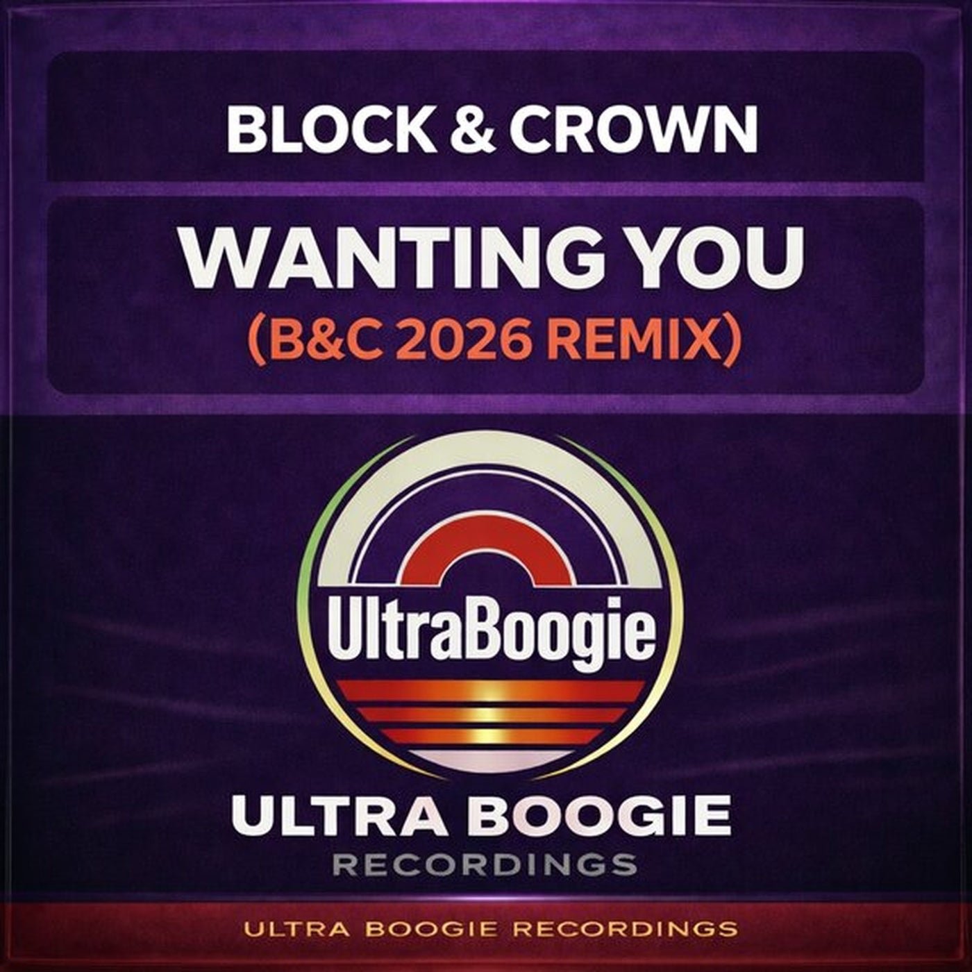 Cover - Block & Crown - Wanting You (Nu Disco Mix) 
