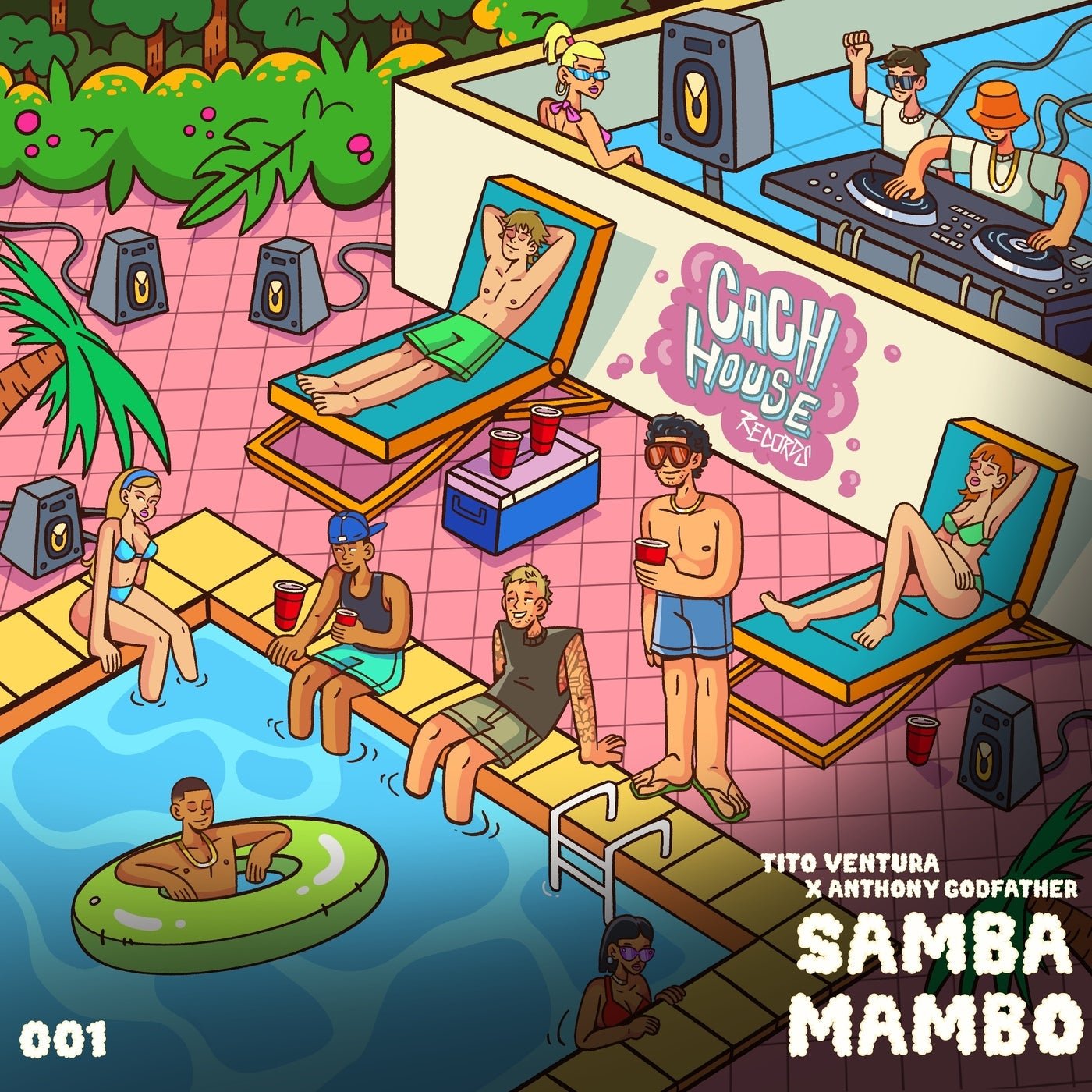 Cover - Anthony Godfather, Tito Ventura - Samba Mambo (Extended Mix) 