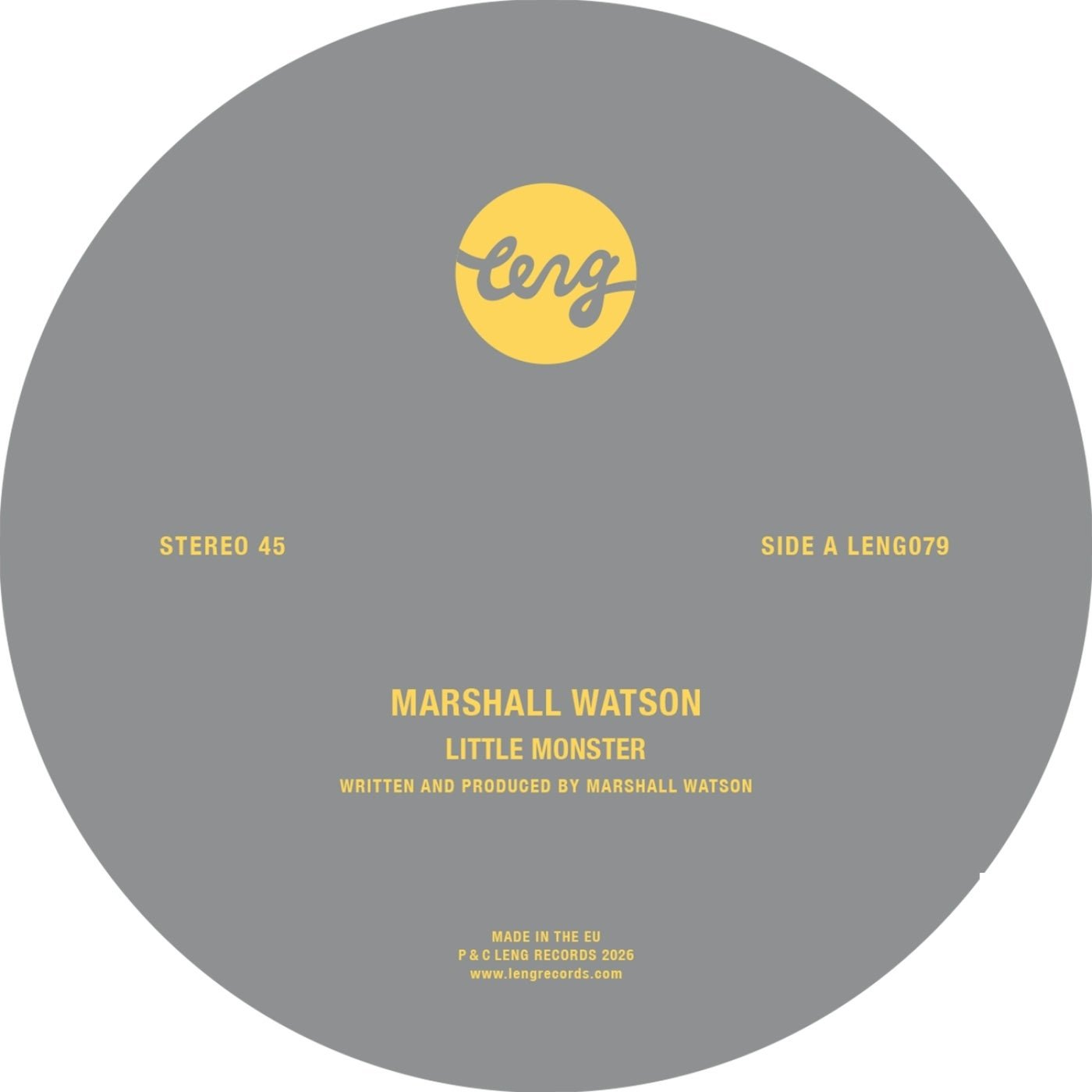 Cover - Marshall Watson - Little Monster (40 Thieves Version) 
