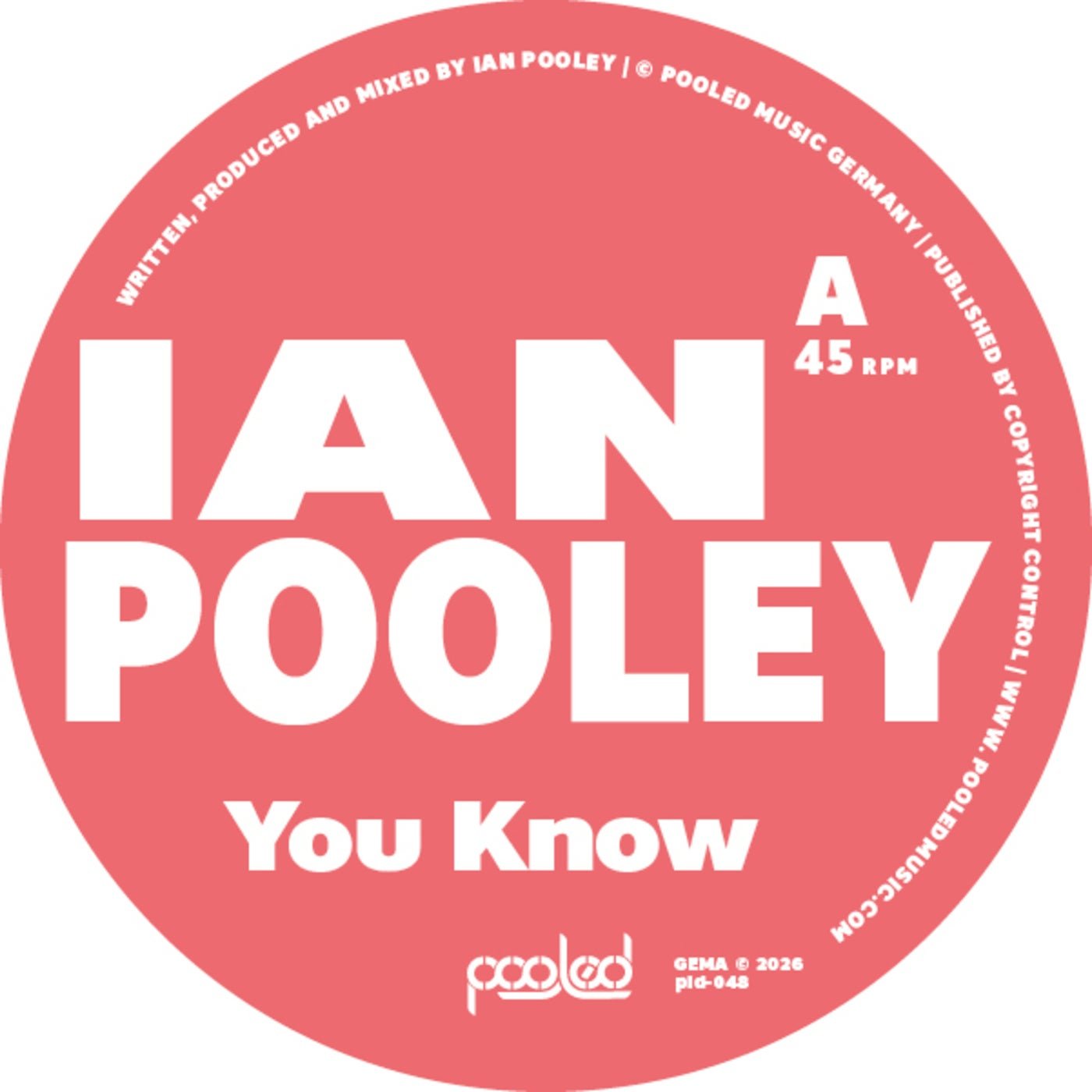 Cover - Ian Pooley - You Know (Main) (Original Mix) 