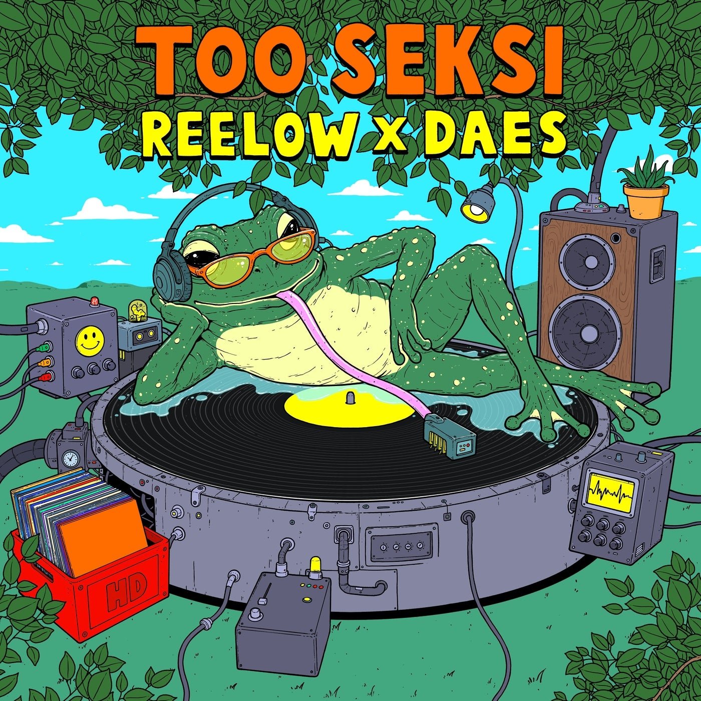 Cover - Reelow, Daes - Too Seksi (Extended Mix) 