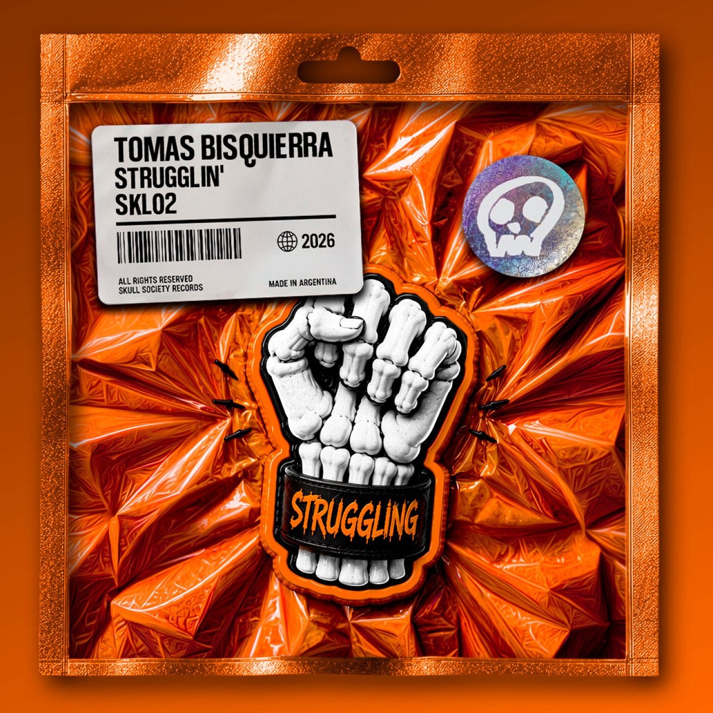 Cover - Tomas Bisquierra - Strugglin' (Original Mix) 